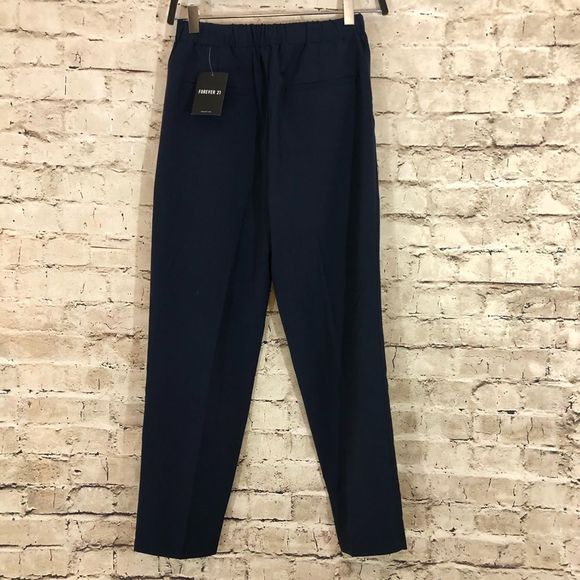 NWOT Navy high rise trouser pants size extra small - Picture 3 of 5